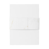 ロマンチックなウォーターカラーバーガンディフローラシック結婚ズ 招待状ベリーバンド (裏面例)