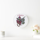 ロマンチックなウォールクロック ラウンド壁時計 (ホーム)