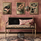 ロマンチックなエーテルのサーモンピンクのムーディーズ花模様 薄葉紙