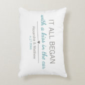 ロマンチックなオリジナルギフト 初恋の場所 アクセントクッション (正面(垂直))