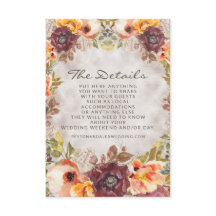 ロマンチックなオレンジラストクリーム秋のフローラ詳細