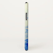 ロマンチックなオレンジ色のピンクの水の色のラン絵画ズ Case-Mate iPhoneケース (裏面/右)