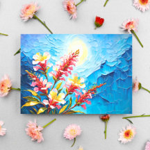 ロマンチックなオーストラリアのマートル花の印象主義