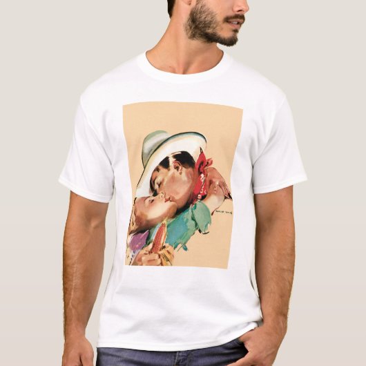 ロマンチックなカウボーイ Tシャツ (正面)