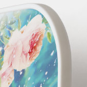 ロマンチックなカスタマイズブルーカップル名のピクルボール ピックルボールラケット (左詳細)