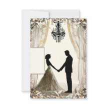 ロマンチックなカップルのシルエット