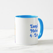 ロマンチックなカップルのプレゼント |アニパーソナライズされたメ マグカップ (正面右)