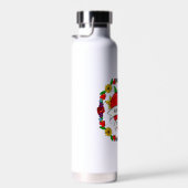 ロマンチックなカップルのプレゼント | Tattooスタイルアート ウォーターボトル (右面)