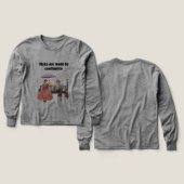 ロマンチックなカップルのTiシャツ (デザイン 正面&背面)