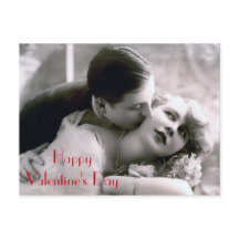 ロマンチックなカップルヴィンテージレトロラブバレンタインデー