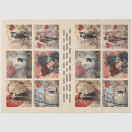 ロマンチックなカップル混合メディア背景1 薄葉紙