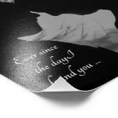 ロマンチックなカップル私はあなたを愛する写真プリント フォトプリント (角)