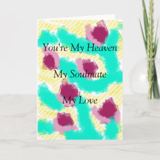 ロマンチックなカードの結婚 カード