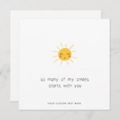 ロマンチックなカード – 誕生日カー最高のド – フレンドカード シーズンカード (正面/裏面)