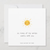 ロマンチックなカード – 誕生日カー最高のド – フレンドカード シーズンカード (正面)