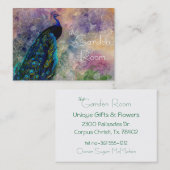 ロマンチックなガゼボクジャックアンドウォーター色 名刺 (正面/裏面)