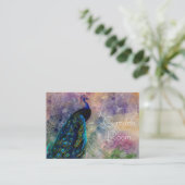 ロマンチックなガゼボクジャックアンドウォーター色 名刺 (スタンド正面)