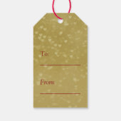 ロマンチックなガラスハートデザイン ギフトタグ (裏面)