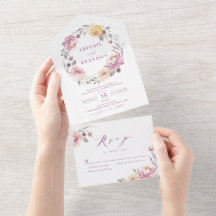 ロマンチックなガーデンマウヴフローラ結婚リース