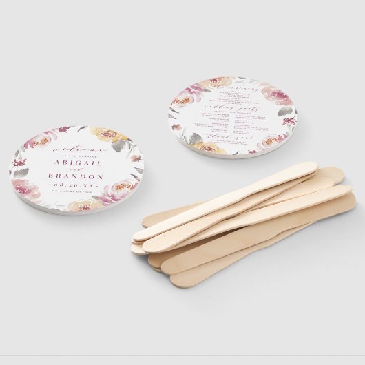 ロマンチックなガーデンメイブフローラ結婚計画 ハンドファン (組立なし)