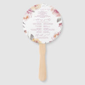 ロマンチックなガーデンメイブフローラ結婚計画 ハンドファン (裏面)