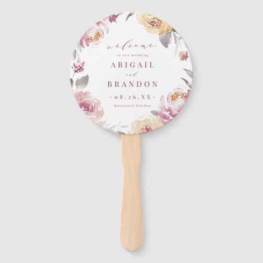 ロマンチックなガーデンメイブフローラ結婚計画 ハンドファン (正面)