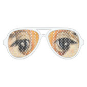 ロマンチックなキリンおもしろい- アビエーターサングラス (正面)