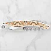 ロマンチックなキリンとバラウェイターのコルク ソムリエナイフ (正面)