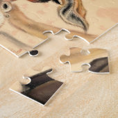 ロマンチックなキリン – 紳士おもしろい- ジグソーパズル (側面)