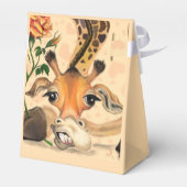 ロマンチックなキリン – 紳士おもしろい- フェイバーボックス (裏面サイド)