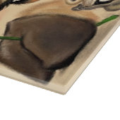 ロマンチックなキリン – 紳士 – あなたのテキスト/名前を追加 カッティングボード (角)