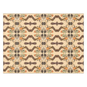 ロマンチックなキリン – 紳士 – あなたのテキスト/名前を追加 テーブルクロス (正面(横))