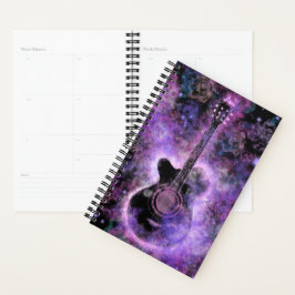 ロマンチックなギター音楽 – 魔法サウンド プランナー手帳