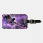 ロマンチックなギター音楽 – 魔法サウンド ラゲッジタグ (正面横)