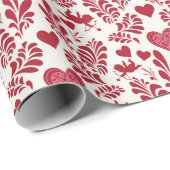 ロマンチックなギフトラッピング紙for Valentine's | 8 ラッピングペーパー (ロールコーナー)