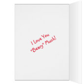 ロマンチックなクマのバレンタイン (内側 (左))