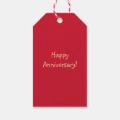 ロマンチックなクマ ギフトタグ (裏面)