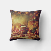 ロマンチックなクリスマスの思い出を作る クッション (裏面)