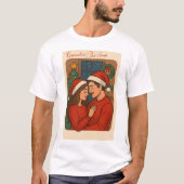 ロマンチックなクリスマス Tシャツ (正面)