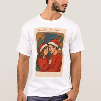 ロマンチックなクリスマス Tシャツ