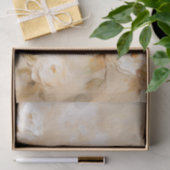 ロマンチックなクリームホワイト結婚ローズ 薄葉紙 (ギフト)