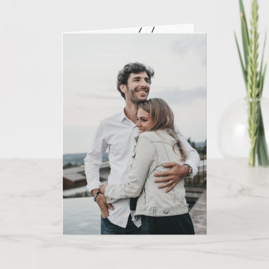 ロマンチックなグッドモーニングラブカード カード (正面)