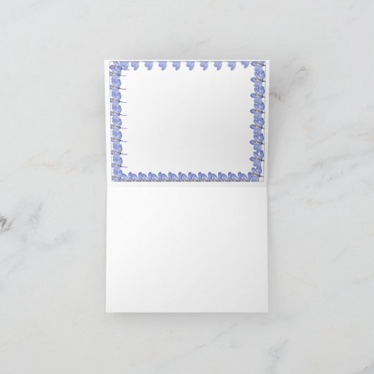 ロマンチックなグリーティングカード | 配偶者の心のこもったカード シーズンカード (内部)