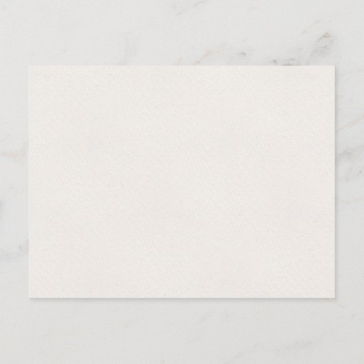 ロマンチックなグレープビーインワインカントリー結婚ヴィンヤード 案内ポストカード (裏面)