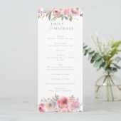 ロマンチックなコテージフラワーズ赤面ブルーセージ プログラム (スタンド正面)