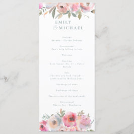 ロマンチックなコテージフラワーズ赤面ブルーセージ プログラム