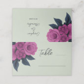 ロマンチックなゴシック好ミニマルきエレガント プレイスカード (外部開封)