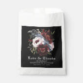 ロマンチックなゴシック様式の水彩彫刻フローラ結婚ズ フェイバーバッグ (正面)