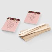 ロマンチックなゴールドの菊のピンクのレース ハンドファン (組立なし)