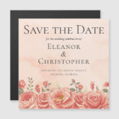 ロマンチックなサンゴバラピーチフローラ保存日付 (正面/裏面)